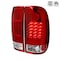Spec-D Tuning 08-16 Ford F250 Red LED Tail Lights LT-F25008RLED-TM - alternate 1